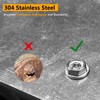 Allkeen 304 Stainless Steel Self Tapping Screws for Gutter Guard