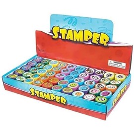 50 Pcs Assorted Stamps for Kids Self-Ink Stamps for Party Favor, Carnival Prizes, School, Easter Egg Stuffers, Prize for Classroom, Easter Egg Stuffer