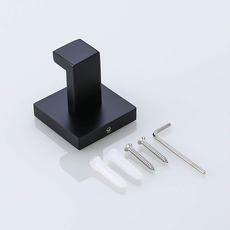 Turs Single Towel/Robe Hook Clothes Hook for Bathroom Kitchen Garage
