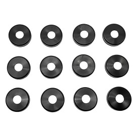 JINFANNIBI 12PCS A-Arm Bushings & Dust Cover Caps Kit for Yamaha Blaster 200 YFS200 1988-06