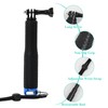 Waterproof Extendable Selfie Stick, Pole Handgrip Monopod, 19-49cm Telescopic Pole