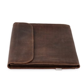 Jahn-Tasche A4 Brown Buffalo Leather Document Wallet Model 1042-n