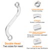 sourcing map S-Style Box Wrench Metric 10mm x 11mm 12-Point