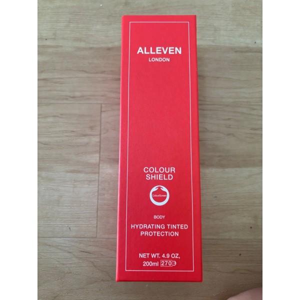 alleven NEW Alleven COLOUR SHIELD BODY Hydrating Tinted Body 200ml