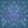 Rococo Tile Stencil, 12 x 12 inch - Baroque Ornamental