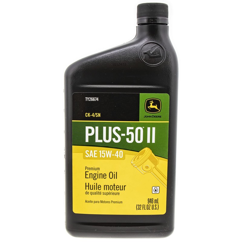 John Deere Original Equipment 1023E/1025R/1026R Double Oil Change Kit -