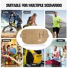 Small Unisex Money Belt For Men and Women, Slim Passport