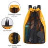 WANDF Swim Bag Mesh Drawstring Backpack Beach Backpack for Swimming,