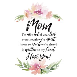 Mom, I'm Assured Woodland Grace Series 6" x 9" Wood Plaque with Easel