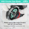 HSS Circular Saw Blade - 3 Pieces 75 mm x