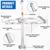 Foldable Drywall Cutting Tool, Hand Push Gypsum Drywall Cutter with