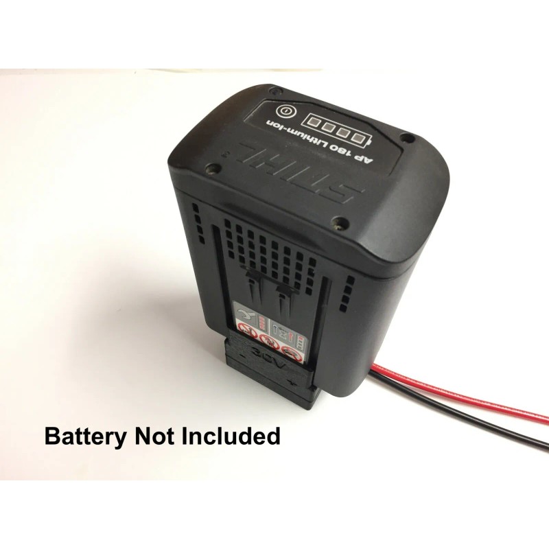 Terrafirma Adapter for STIHL 36V AP180 AP300 battery 1ft 10AWG