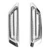 TuTuYa Car Side Mesh Vent, Universal Car Air Flow Chrome