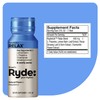Ryde: Relax Shot | Raspberry Flavor | Ginseng & Chamomile