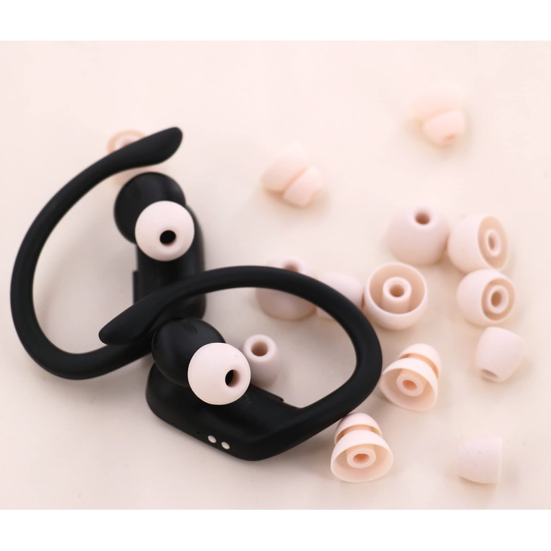 8 Pairs Powerbeats Pro Ear Tips Buds, 4 Size Replacement