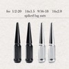 Dynofit Solid Spiked Lug Nuts Key with 19mm Hex, Universal