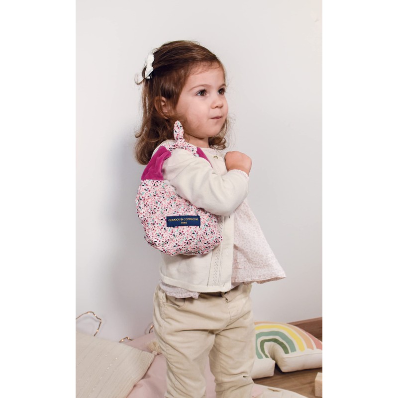 Doudou et Compagnie - DC3825 Cuddly Toy Rabbit Cherry Red