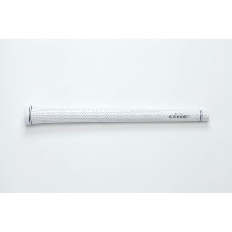 elitegrips TD50 Golf Grips, Set of 13, Silver White with