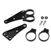POSH 032048-06 Motorcycle Supplies Machine Long Headlight Stay, 2 Circle