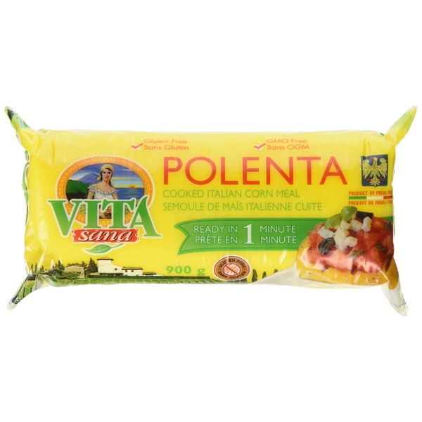 Vita Sana Ready Gluten-Free Polenta, Italian Corn Meal, 900g