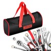 Tool Bag Canvas Multi Compartments Wear Resistant Strong Handle Portable