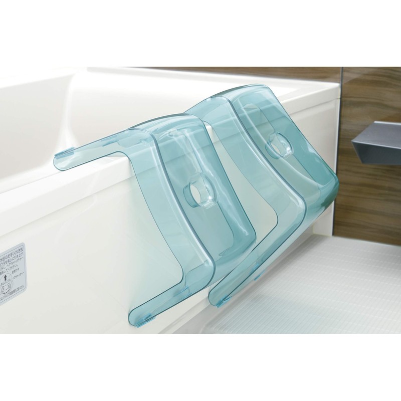 Carari Sitting 20H Hand Rest, 2-piece Set, Aqua Blue