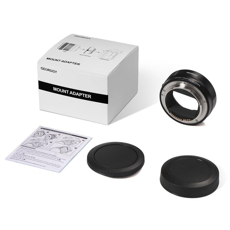 CZEBINS Lens Adapter, AF Adapter for Canon EF/EF-S Series Lenses