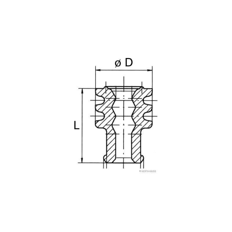 Jakoparts 50390905 Fuse Holder
