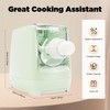 Electric Pasta Maker, 260W Noodle Maker Machine with 13 Molds
