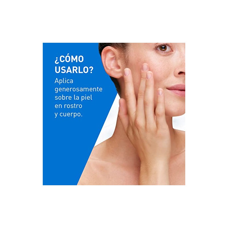 Cerave Crema Hidratante 170gr Hidrante Diario Rostro Cuerpo Piel Seca