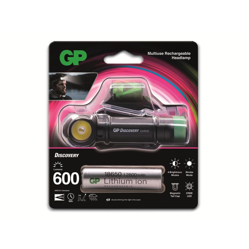 GP Discovery CH35 Headlamp 60h 153g