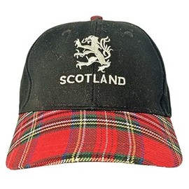 Thistle Products Royal Stewart Tartan Lion Rampant Scotland Baseball Cap