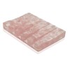 vinsiora Draining Soap Dish Pink Crystal Holder, Self Draining Bar