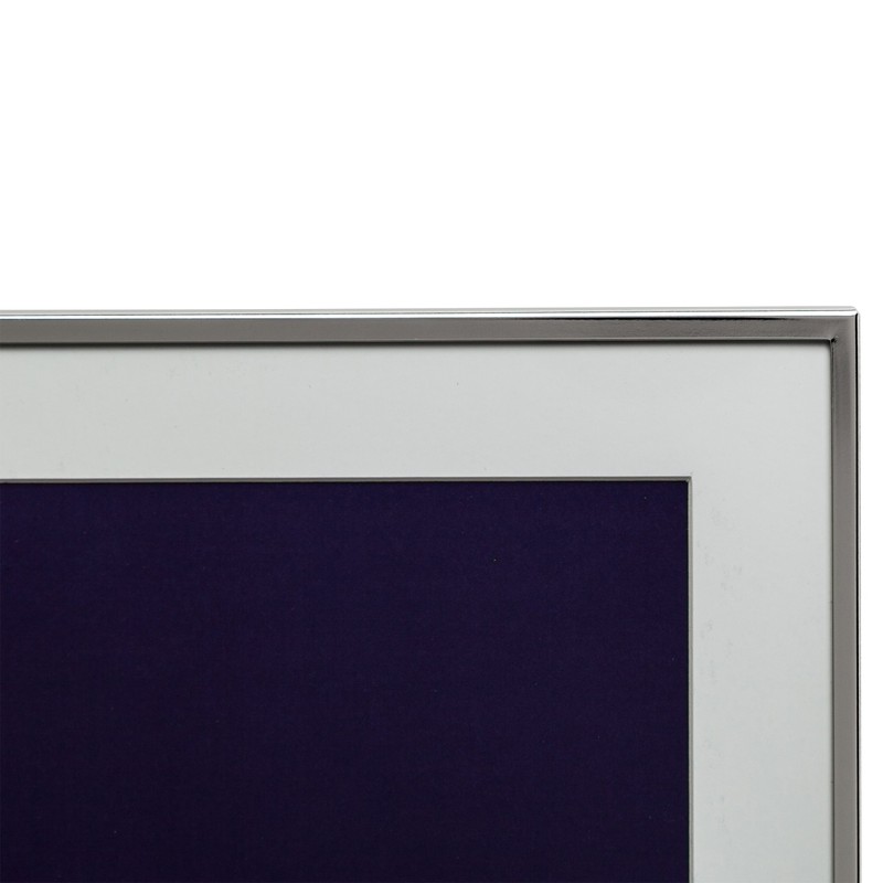 Hampton Frames MAYFAIR Silver Plate Photo Picture Frame - Bevel