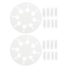 2pcs Bed Sheet Detangler Reduces Laundry Tangles Works in Washer