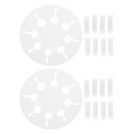 2pcs Bed Sheet Detangler Reduces Laundry Tangles Works in Washer Dryer Bed Sheet Blanket Detangler Round