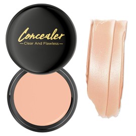 Concealer Full Coverage - Under Eye Concealer for Dark Circles - Soft Matte Cream concealer Foundation for Mature Skin - Medium Colour Corrector Long Lasting for Spot Scar Tattoo Cover Up