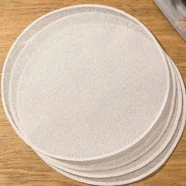 ILLIDAN Steamed Cloth 100% Cotton, Diameter: 7.1 inches (18 cm), 7.9 inches (20 cm), 9.4 inches (24 cm), 10.2 inches (24 cm), 11.0 inches (26 cm), 11.8 inches (28 cm), 12.8 inches (30 cm), Steaming