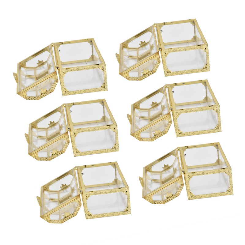 12PCS Hollow Out Candy Box Chocolate Gift Treat Boxes Container