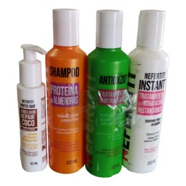 Kit Tratamiento Hidratante Y Resturante Nefertiti