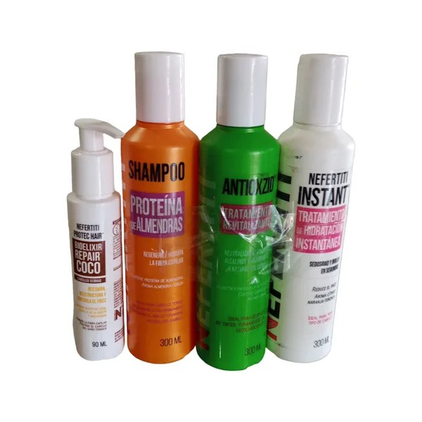 Kit Tratamiento Hidratante Y Resturante Nefertiti