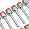 20PCS Air Conditioning Hose Barb Fitting Straight Aluminum High Strength