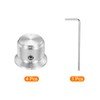MECCANIXITY 4 Pcs Aluminium Potentiometer Knobs, 3/16" (4mm) Universal Volume