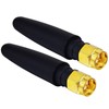 BOOBRIE 2.4GHz SMA Male Bluetooth Antenna Mini PC Wireless LAN