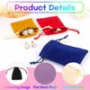 TAIHOBO Velvet Jewellery Bags, 38PCS Jewellery Pouches, 19 Colors Jewellery