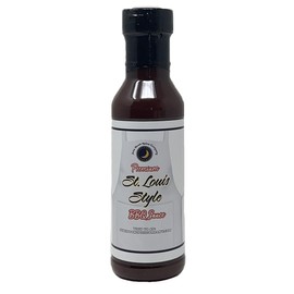 Premium | St. Louis Style BBQ Sauce | Crafted in Small Batches | 12 fl. oz. Flavor Lock Bottle | St. Louis strong. Flavor long.