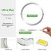 zemty 2 pieces/3 colours 3000/4000/6500 K LED ceiling light, flat,