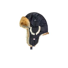 Appaman Kids Baby Boy's Insulated Benji Hat (Infant/Toddler/Little Kids) Black SM (6-18 Months)