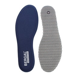 Bergal Sensation Pink women's relaxing running with memory support insoles. (Bergal Sensation Insoles) - Black , size: 45 EU