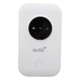 Jectse 4G 5G Router with Sim Card Slot, 300Mbps Portable WiFi Mobile Hotspot for Travel, Connects Up to 10 Devices 5G Modem Router, Dual Band WiFi